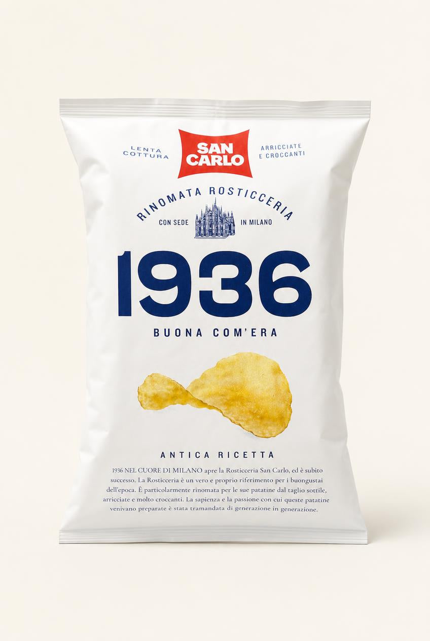San Carlo 1936 – Klassische Kartoffelchips | 25 g