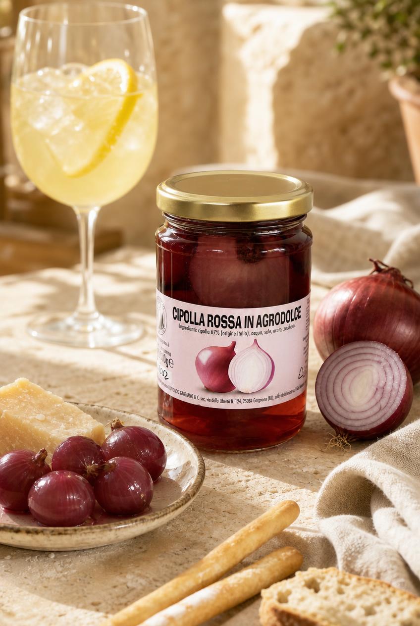 Cipolla Rossa in Agrodolce – Rote Zwiebeln süß-sauer