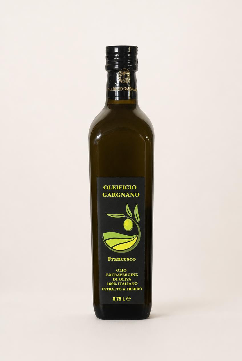 Natives Olivenöl Extra Fruttato "Francesco" – 100 % Italienisch - 750 ml