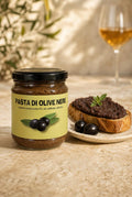 Pasta di Olive Nere – Aufstrich aus schwarzen Oliven