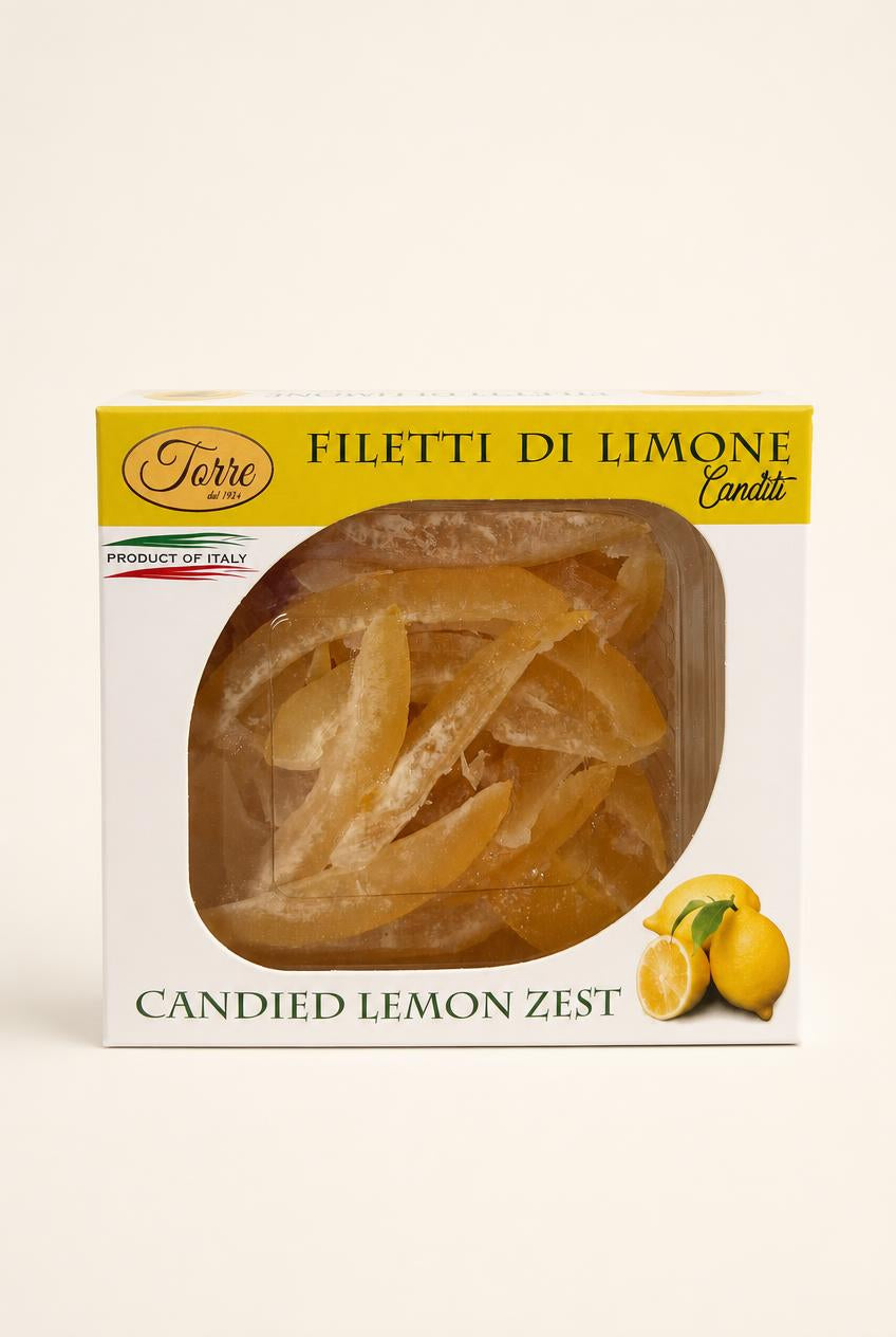 Filetti di Limone Canditi – Kandierte Zitronenfilets