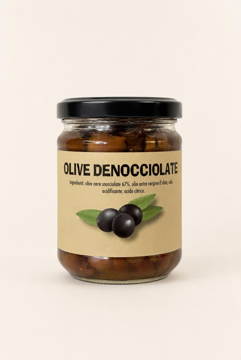Olive Denocciolate – Entsteinte Oliven in Öl